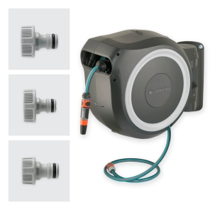 GARDENA 35M HVIT VEGGSL.BOKS M/XPISTOL