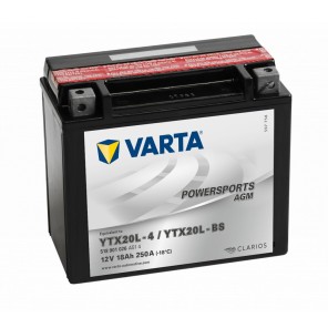 Varta AGM MC Batteri 12V 18AH 250CCA